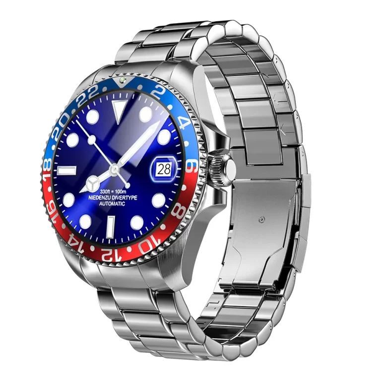 Smart Watch R1 AMOLED en acier inoxydable