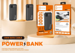 Power Bank Winstar MN-001 10000mAh avec câbles intégrés
