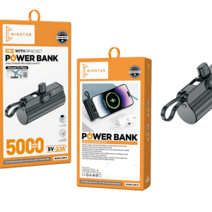 Power Bank 5000mAh Winstar WN-11 avec support téléphone intégré