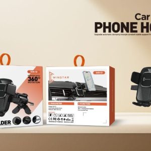 Support Téléphone Voiture Winstar WR-13 - Fixation Grille d'Aération