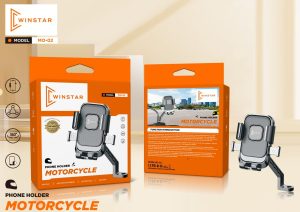 Support téléphone moto Winstar MO-02 avec verrouillage automatique