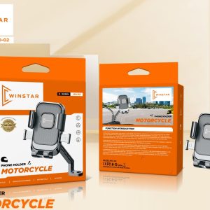 Support téléphone moto Winstar MO-02 avec verrouillage automatique