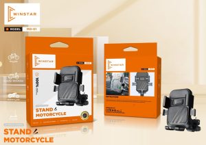 Support téléphone moto et vélo Winstar MO-01 avec rotation 360 degrés
