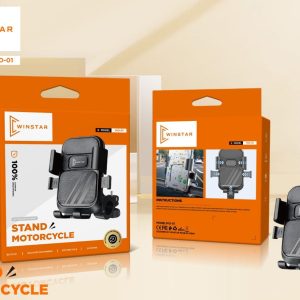 Support téléphone moto et vélo Winstar MO-01 avec rotation 360 degrés