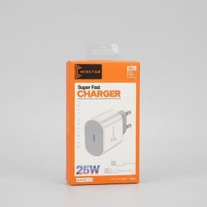 Chargeur Winstar W-113 25W USB-C avec câble Type-C