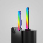 Lampe LED RGB MJ-21 avec clip pour smartphone