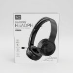 Casque Gaming MZ M-2208 Sans Fil Noir avec Microphone