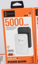 Batterie externe magnétique Winstar WN-011 5000mAh 15W