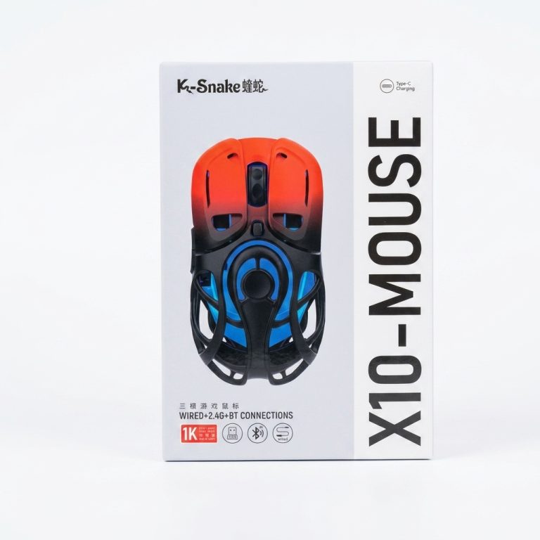 Souris Gaming Sans Fil K-Snake X10 Tri-Mode
