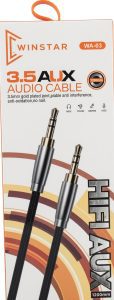 Câble Audio Winstar WA-03 Jack 3.5mm 1.2m