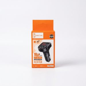Transmetteur FM Bluetooth Winstar CM-05 avec chargeur 18W