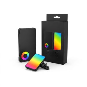 Lampe LED RGB Portable LJ-S02 avec Clip pour Smartphone