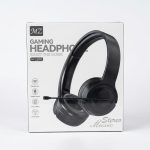 Casque Gaming MZ M-2208 Sans Fil Noir avec Microphone