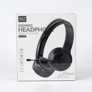 Casque Gaming MZ M-2208 Sans Fil Noir avec Microphone