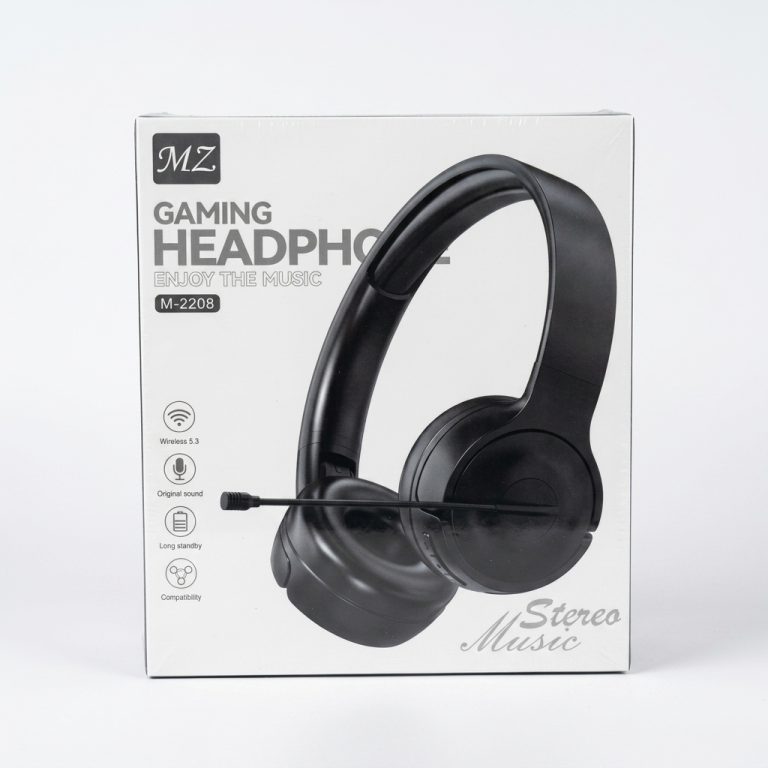 Casque Gaming MZ M-2208 Sans Fil avec Microphone