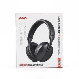 Casque Sans Fil NIA LIVE S600 1BT 4-en-1 Noir