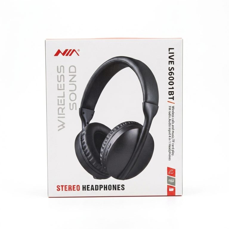 Casque Sans Fil NIA LIVE S600 1BT 4-en-1