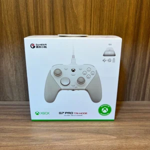 Manette GameSir G7 Pro Tri-Mode Blanc avec station de charge