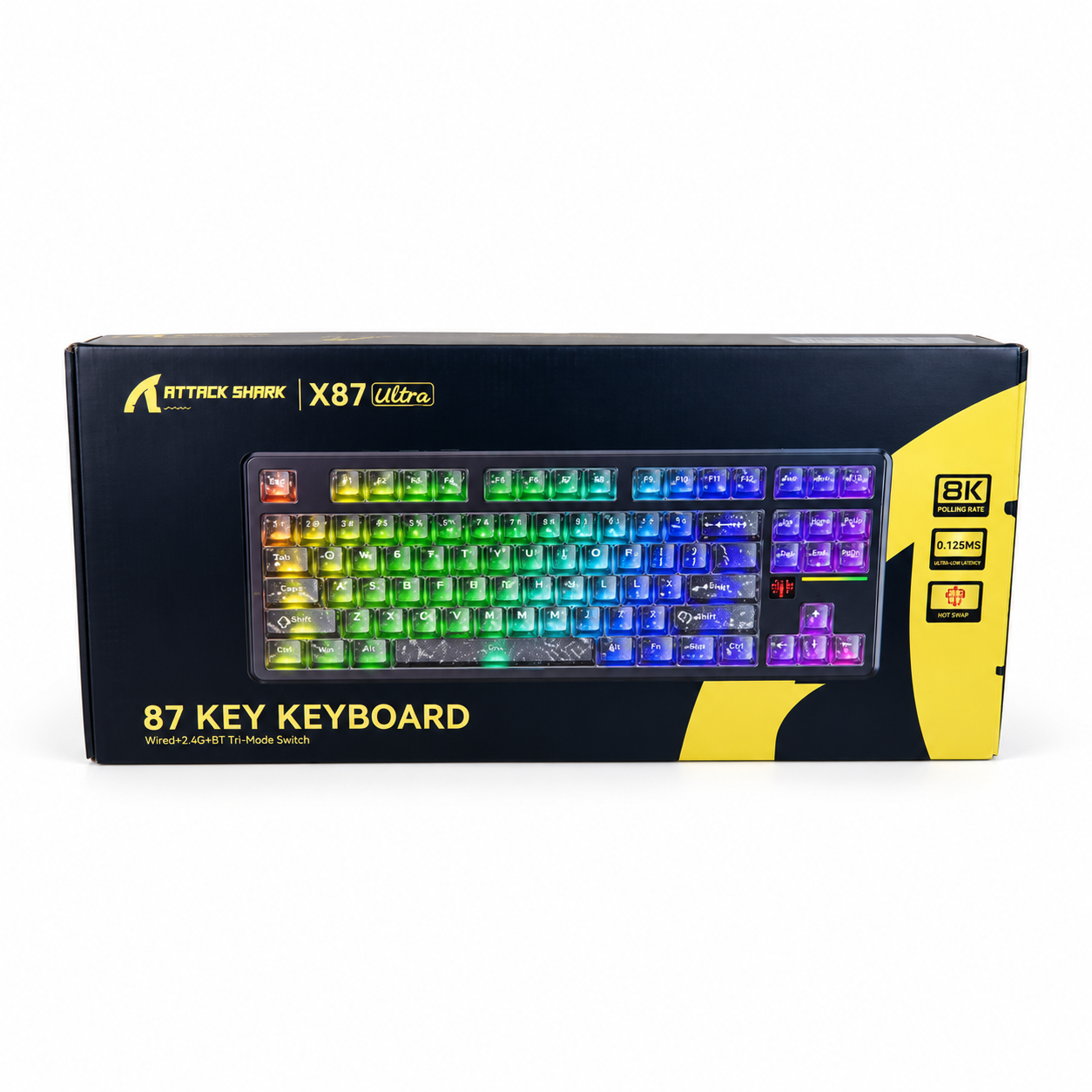 Clavier Attack Shark X87 Ultra – Studio Clavier Attack Shark X87 Ultra au Maroc