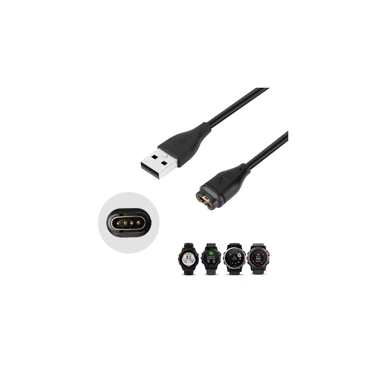 Câble de charge Watch garmin Câble de charge USB pour montre Garmin