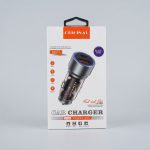 Chargeur de voiture FA-07 PD 22.5W double port USB