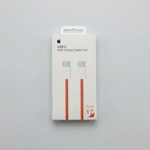 Câble de charge USB-C vers USB-C 60W 1m Tressé