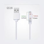 Chargeur GS18 pour montre connectée magnétique 2 broches
