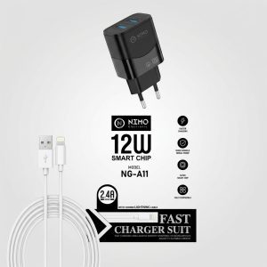 Chargeur secteur Nimo NG-A11 12W avec câble Lightning