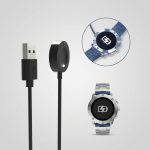 Chargeur magnétique USB pour montre connectée Fossil Gen 4, 5, 5E et 6