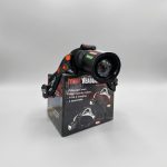 Lampe frontale LED W628 avec zoom télescopique et port USB-C