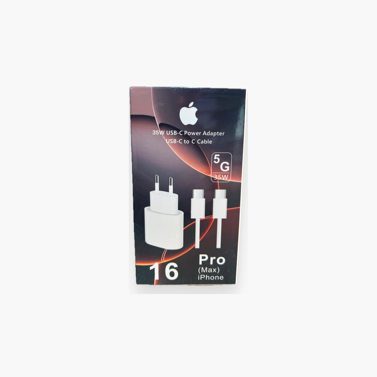 CHARGEUR IPHONE 16 PROMAX 5G 35W Chargeur iPhone 16 Pro Max 5G 35W Maroc