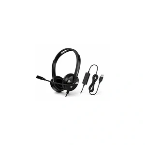 Casque micro USB Canleen CT637 pour PC avec perche et commande filaire