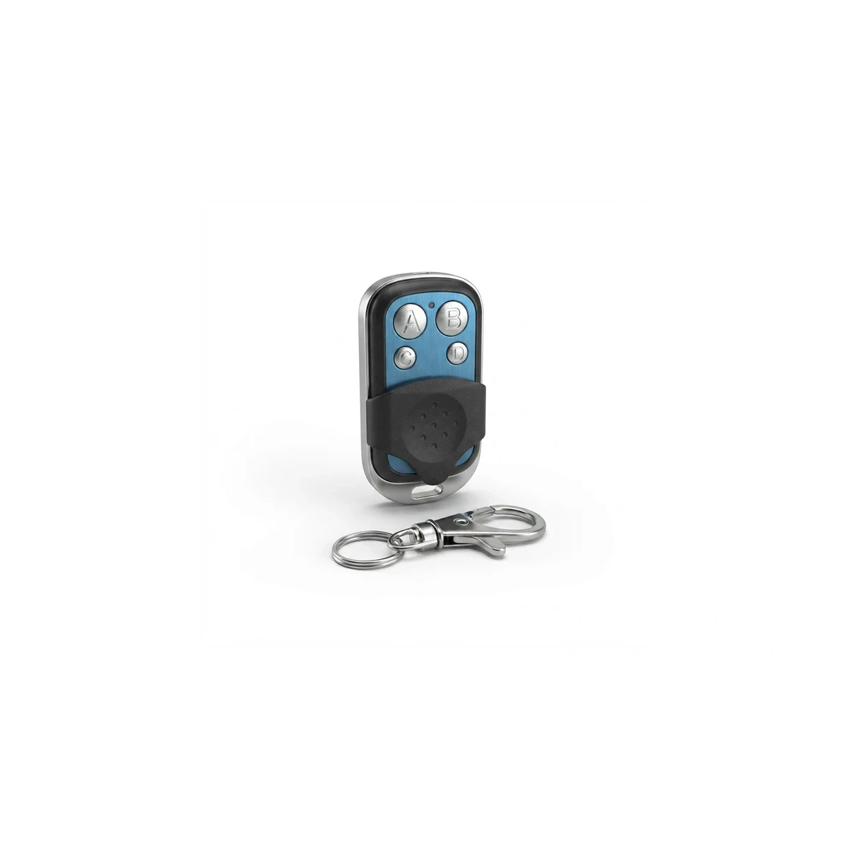 جهاز تحكم عن بعد عالمي RF AQ8 للأبواب والبوابات - 4 قنوات قابلة للبرمجة Télécommande sans fil RF 4 canaux AQ8 avec cache coulissant et mousqueton