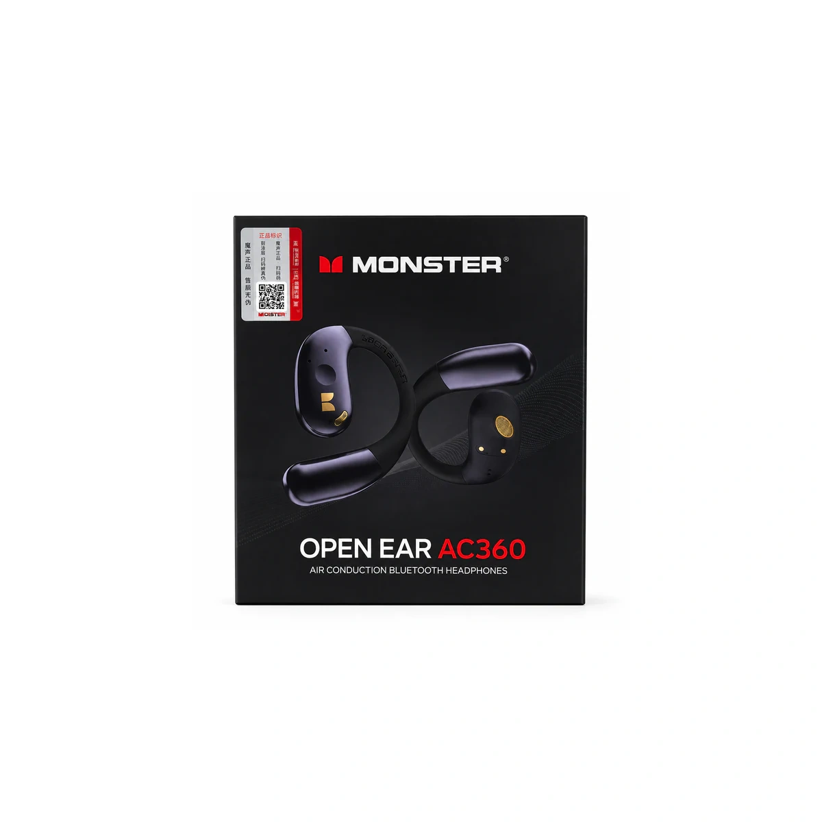 سماعات بلوتوث Monster AC360 Open Ear - توصيل هوائي، راحة وجودة صوت عالية Écouteurs sans fil Monster AC360 open ear Maroc
