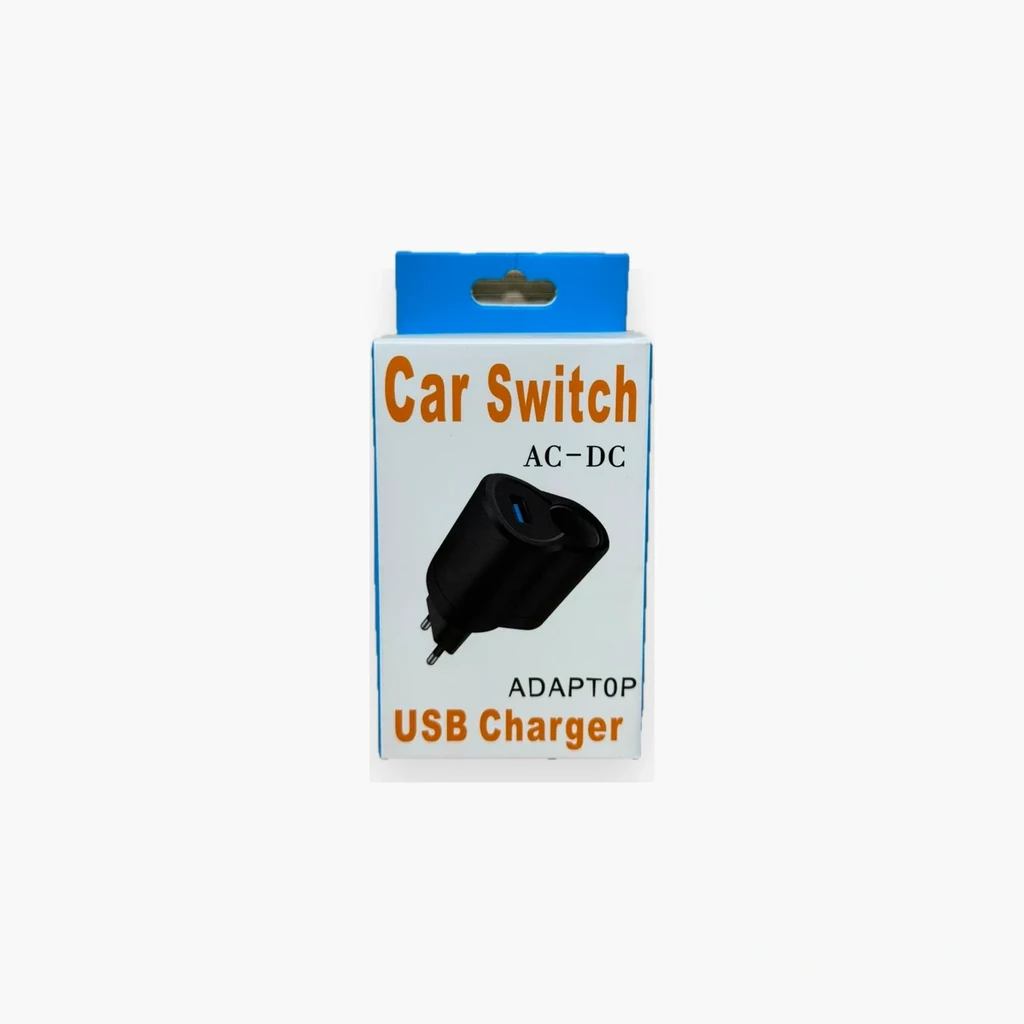 Accessoire voiture USB ac dc car switch Maroc