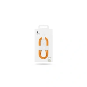 Câble USB-C vers USB-C orange 60 W, 1 mètre