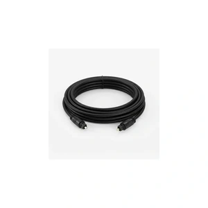 Câble audio optique Toslink 3 mètres noir
