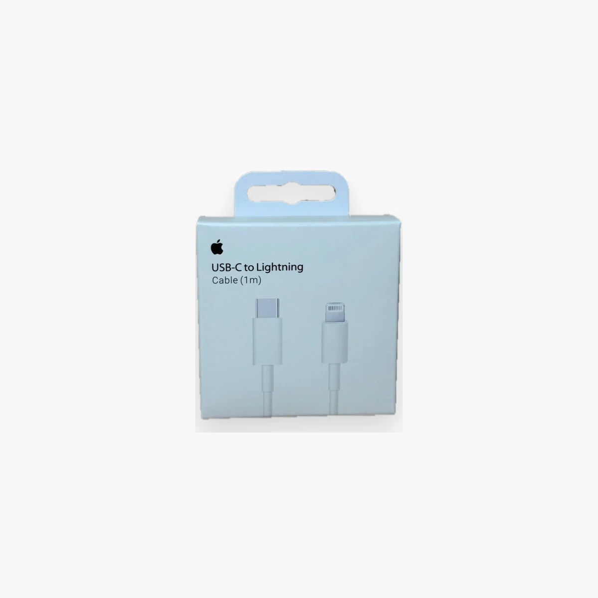 كابل USB-C إلى Lightning بطول 1 متر للآيفون - شحن سريع ومزامنة TC Taiwan Câble USB-C vers Lightning 1 mètre blanc pour recharge et synchronisation