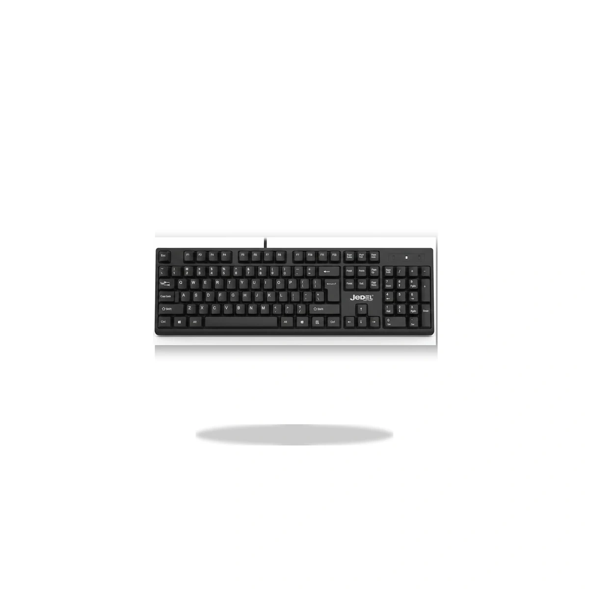 لوحة مفاتيح USB JEDEL K29 للمكتب - راحة وأداء Clavier USB Jedel K29 K13-NORMAL vue de face