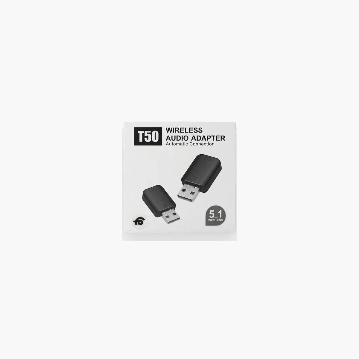 محول صوت لاسلكي USB T50 - اتصال تلقائي لصوت 5.1 Adaptateur audio sans fil USB T50