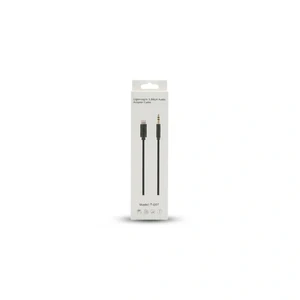 Câble audio Lightning vers Jack 3,5 mm T-007 noir