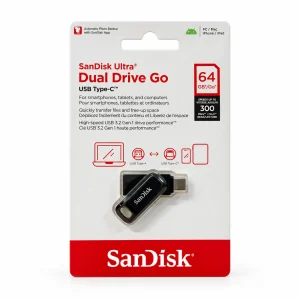 Clé USB OTG SanDisk Ultra Dual USB-C 64 GB