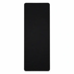 Grand tapis de souris noir 70 × 30 cm – Surface étendue pour clavier et souris