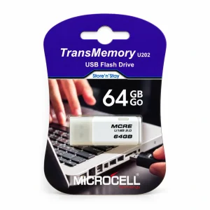Clé USB Microcell Transmemory USB Flash 64 GB MICROCELL-64 GB