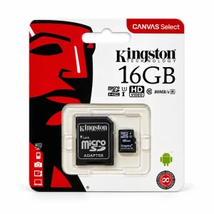 Stockage USB Carte microSD Kingston 16 GB