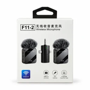 sans fil Microphone F11-2