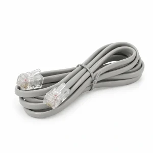 Câble téléphonique RJ11 1,5 mètre – Liaison pour téléphone fixe, modem ADSL et fax