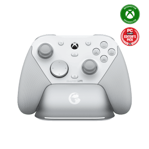 Manette GameSir G7 Pro Tri-Mode Blanc avec station de charge