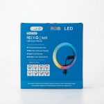 Ring Light LJJ-26 RGB LED 26cm avec Support Smartphone