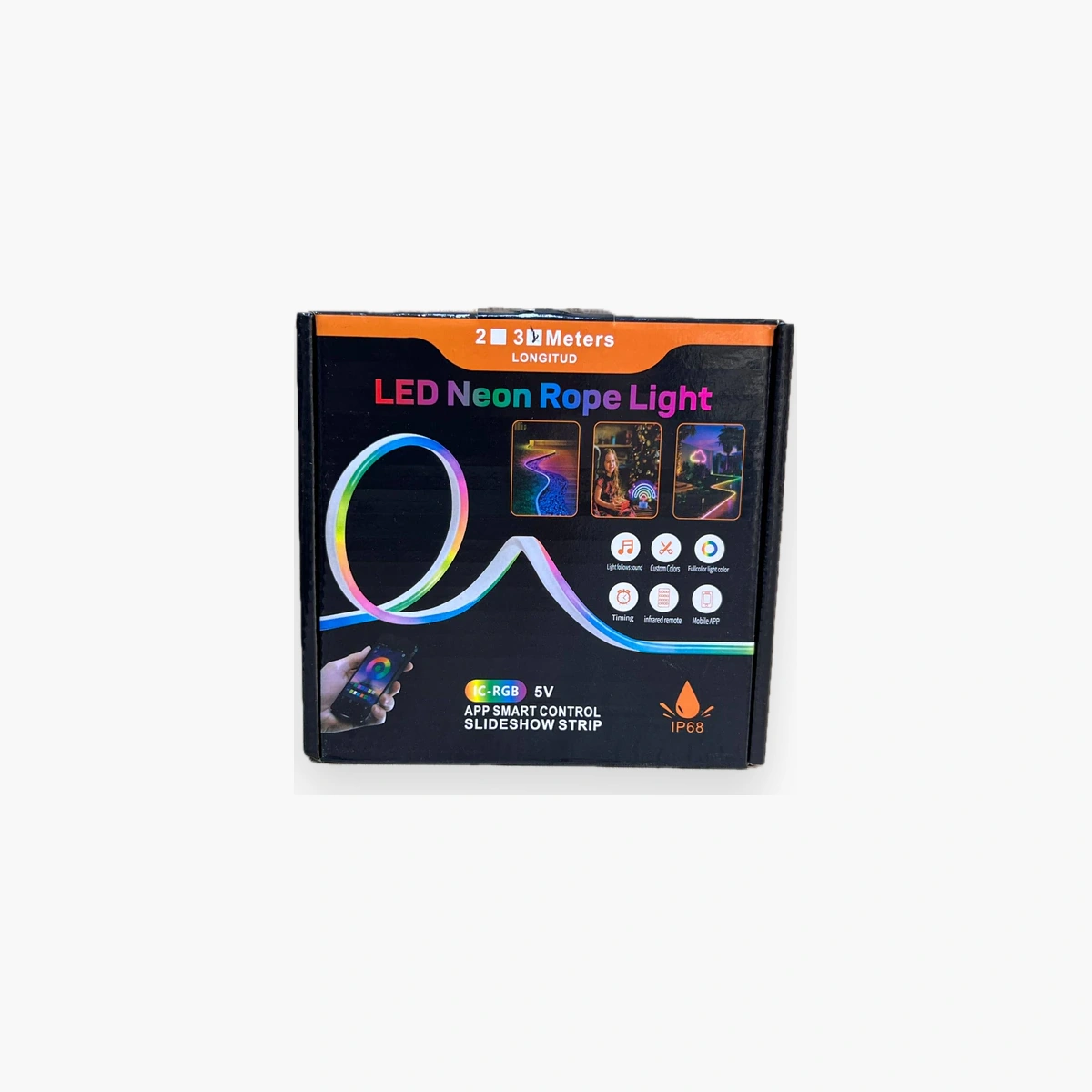 LED NEON ROPE LIGHT 3M LED Neon Rope Light 3M Maroc